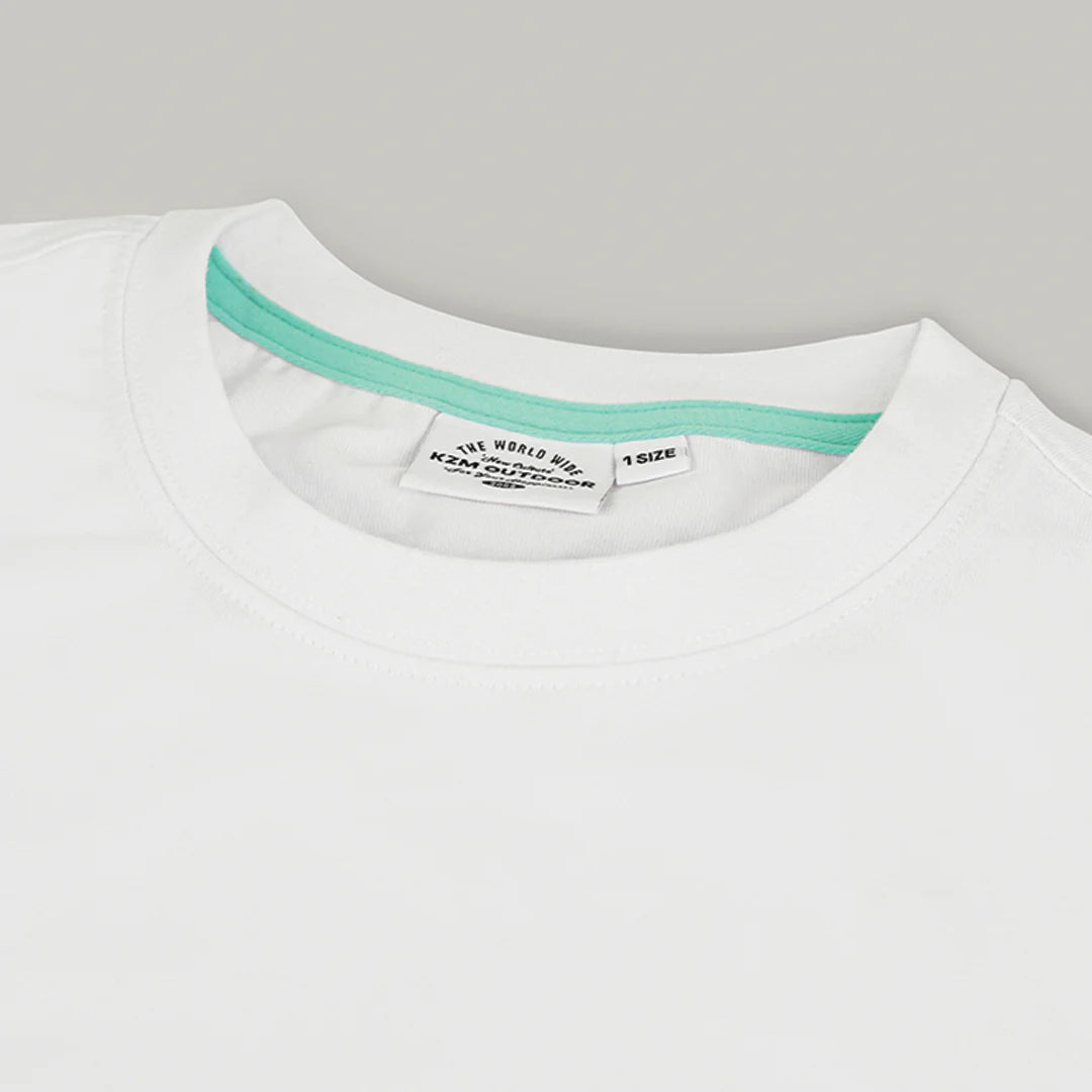 KZM Wild Field T-Shirt - White