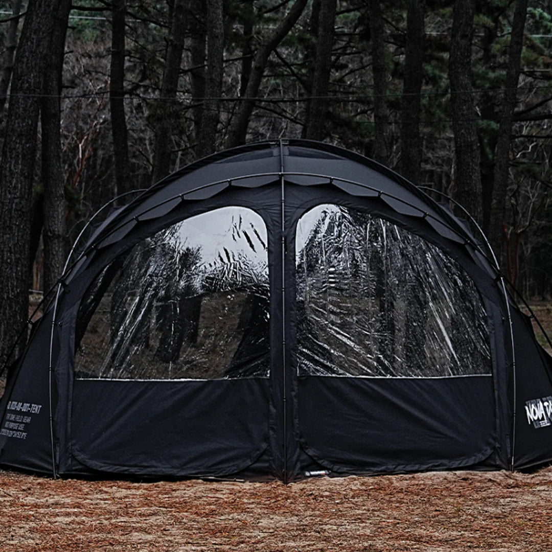 KZM Wild Field Nova Dome Tent + Black SMOG TPU