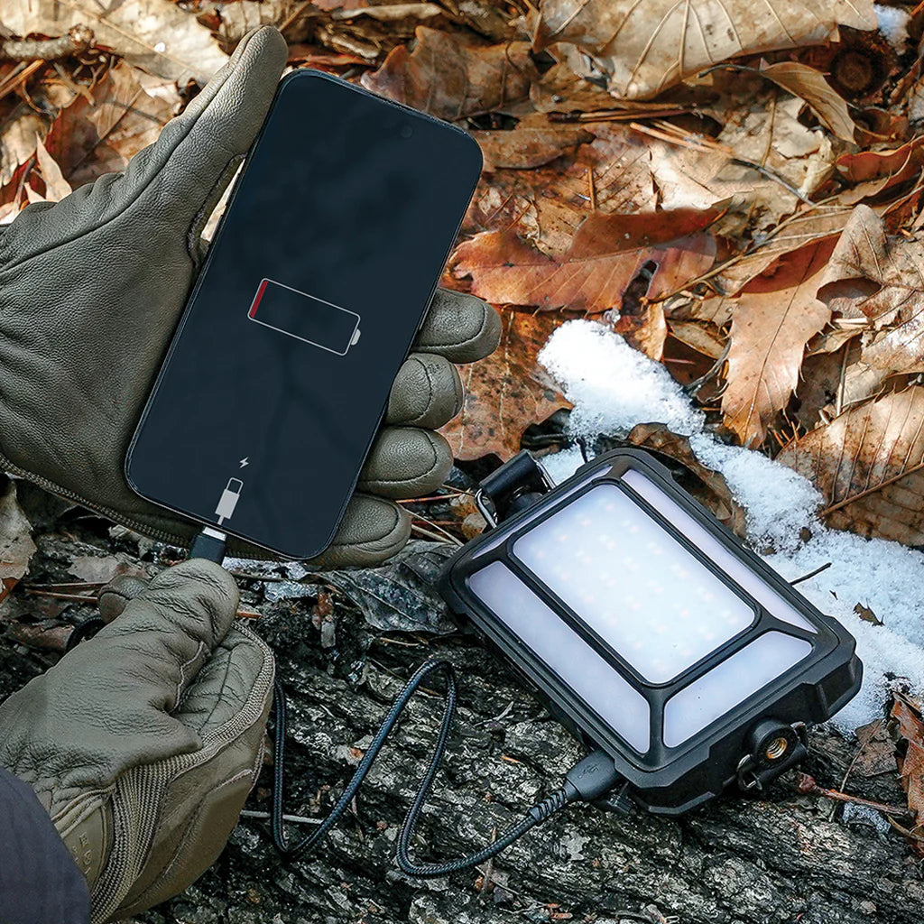 KZM Field Craft LED Lantern - Black