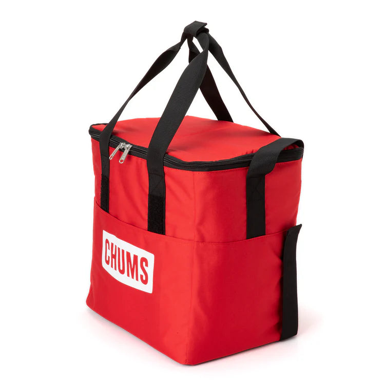 CHUMS Logo Soft Cooler Bag - Red