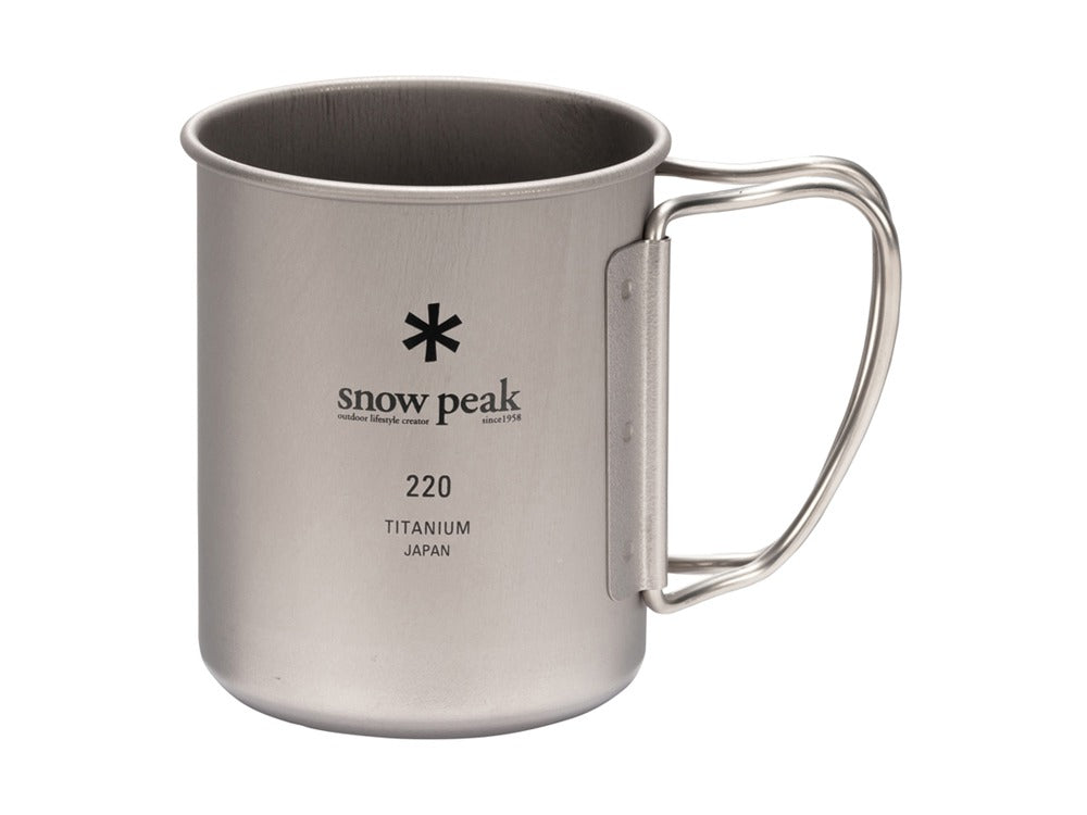 Snow Peak Ti-Single 220 Cup