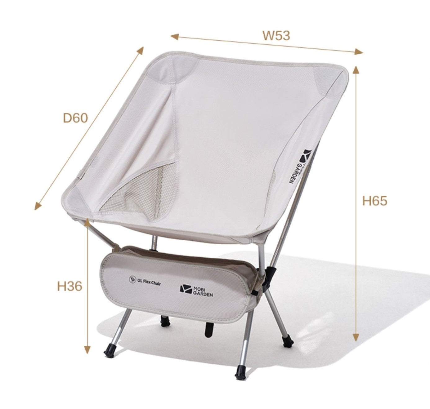 Mobi Garden Moon Chair PRO - Sand