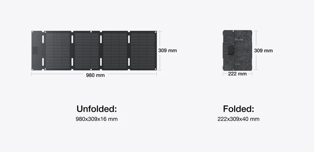 EcoFlow 45W Solar Panel (Monofacial)