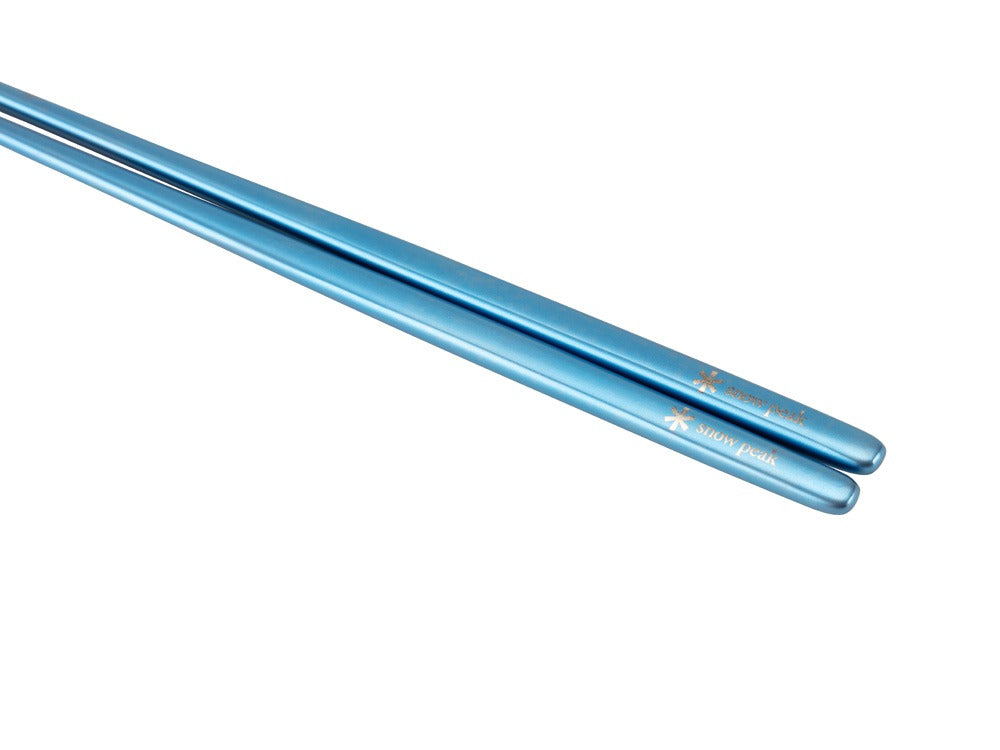 Snow Peak Titanium Chopsticks - Blue