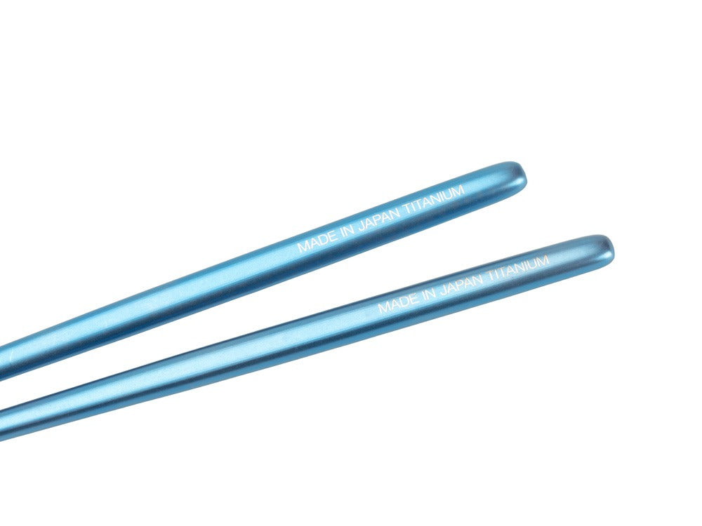 Snow Peak Titanium Chopsticks - Blue