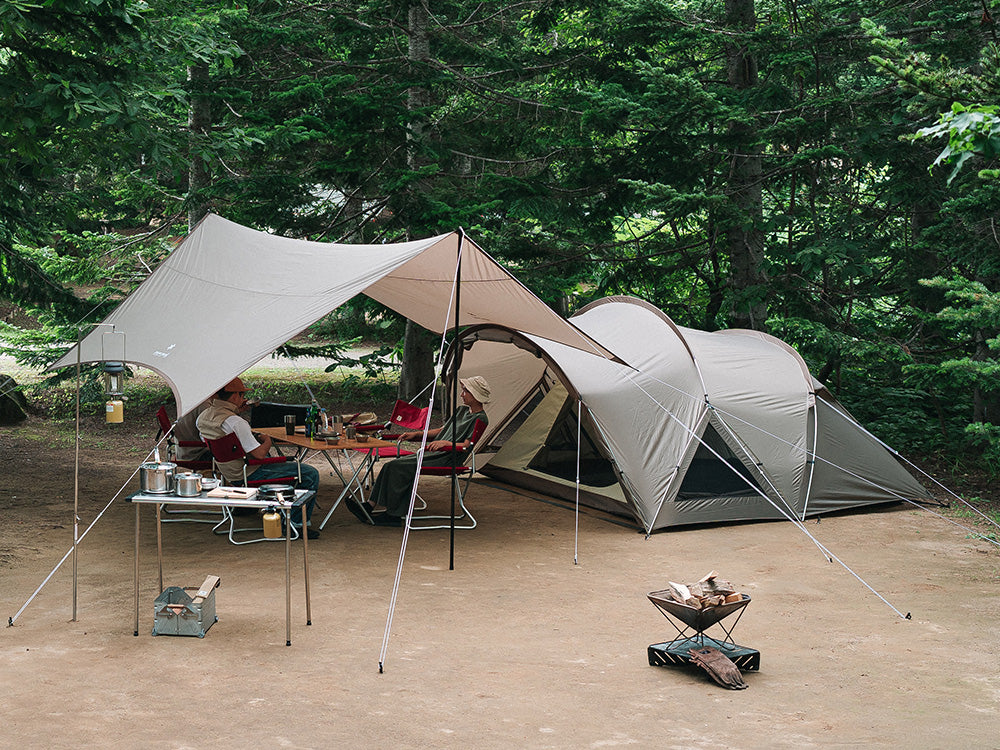 Snow Peak Land Nest Medium 3-4 person Tent with Tent Set