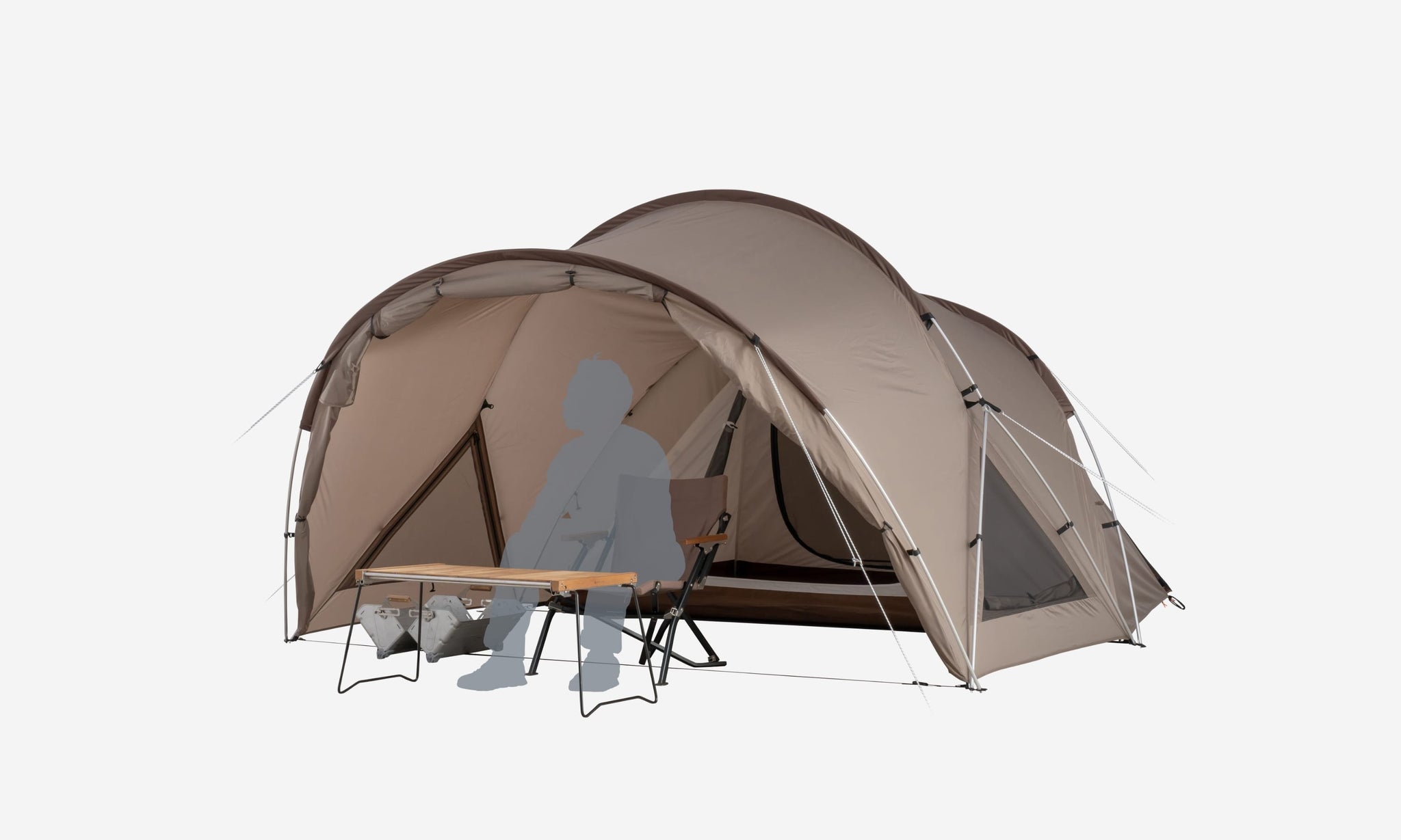 Snow Peak Land Nest Medium 3-4 person Tent with Tent Set