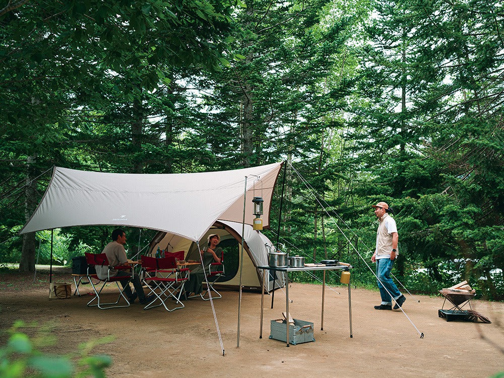 Snow Peak Land Nest Medium 3-4 person Tent with Tent Set