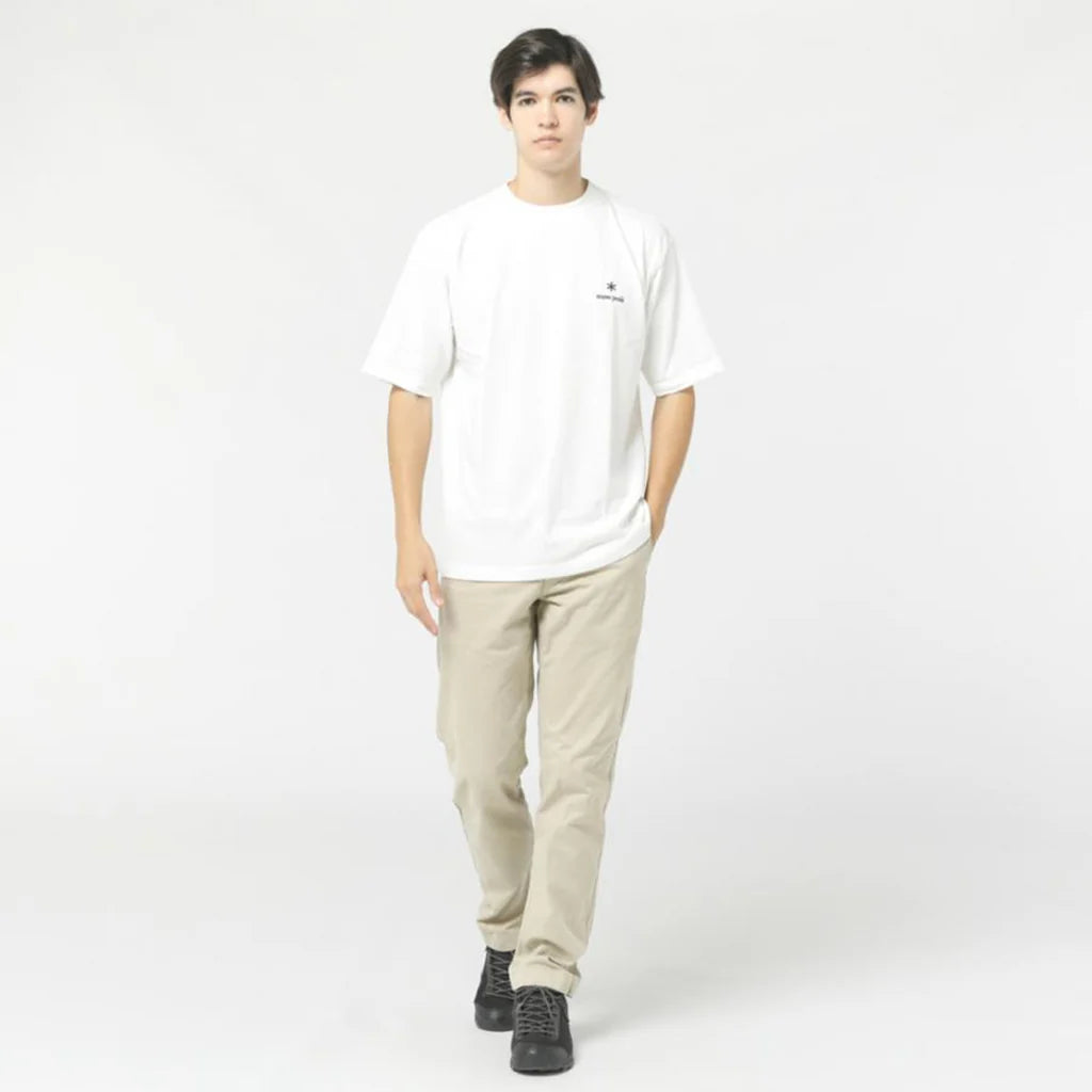 Snow Peak One Point Logo T-Shirt - White