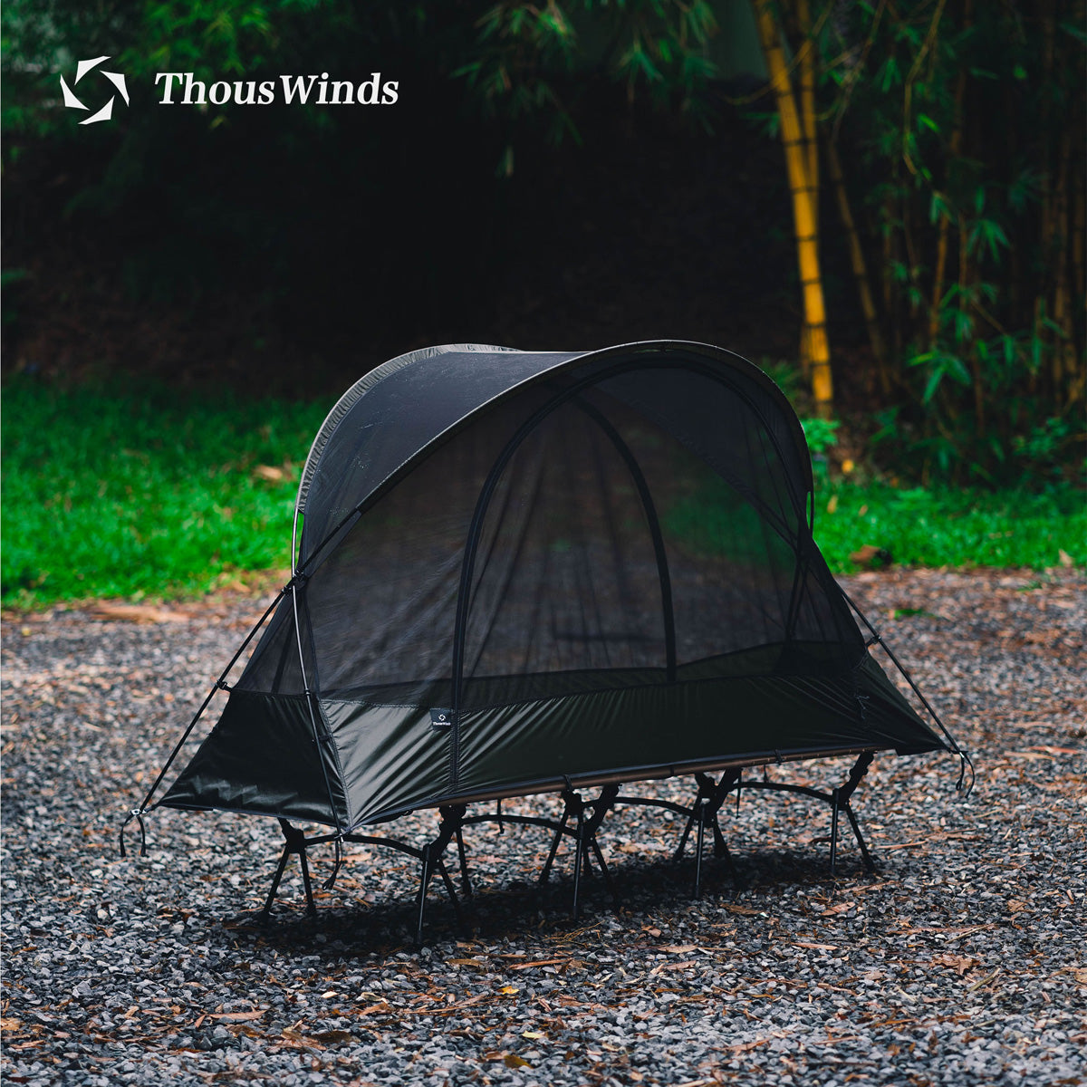 Thous Winds Scorpio 1 person Mesh Tent - Black