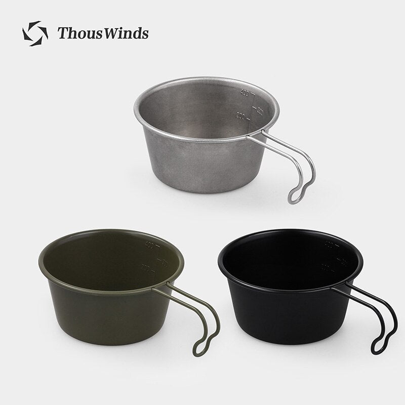 Thous Winds 300ML Shera Bowl - Black