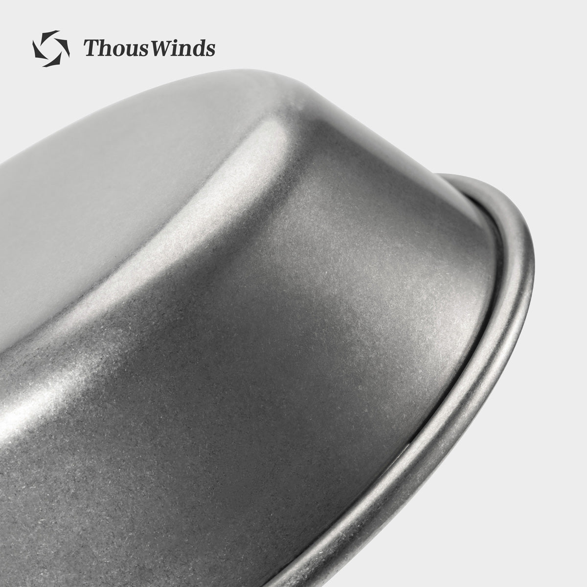 Thous Winds 1.3L Stainless Steel Sierra Bowl - Black