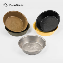 Thous Winds Vintage Deep Plate - Black