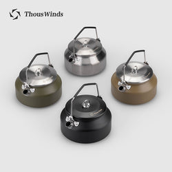 Thous Winds 1L Stainless Steel Kettle - Olive Green