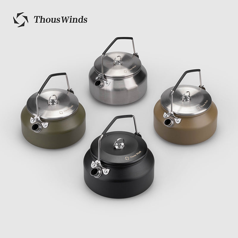 Thous Winds 1L Stainless Steel Kettle - Black