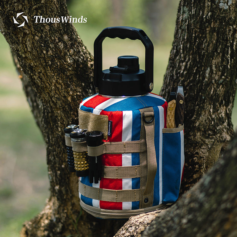 Thous Winds 3.8L Tactical Pot Cover -  Red, White & Blue