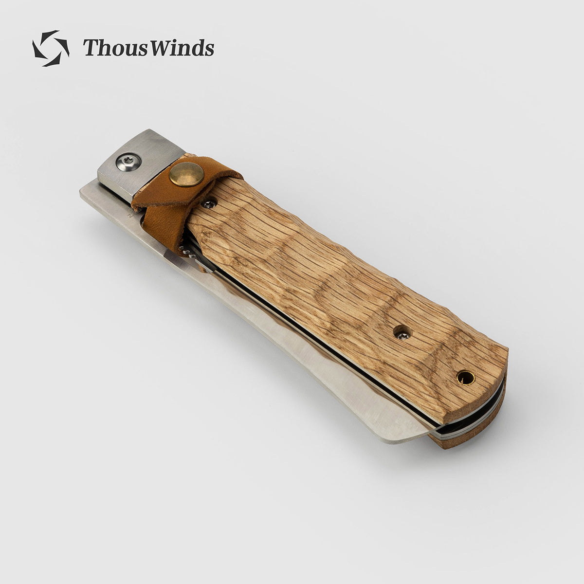 Thous Winds Woodcraft Kitchen Knife - Black Walnut