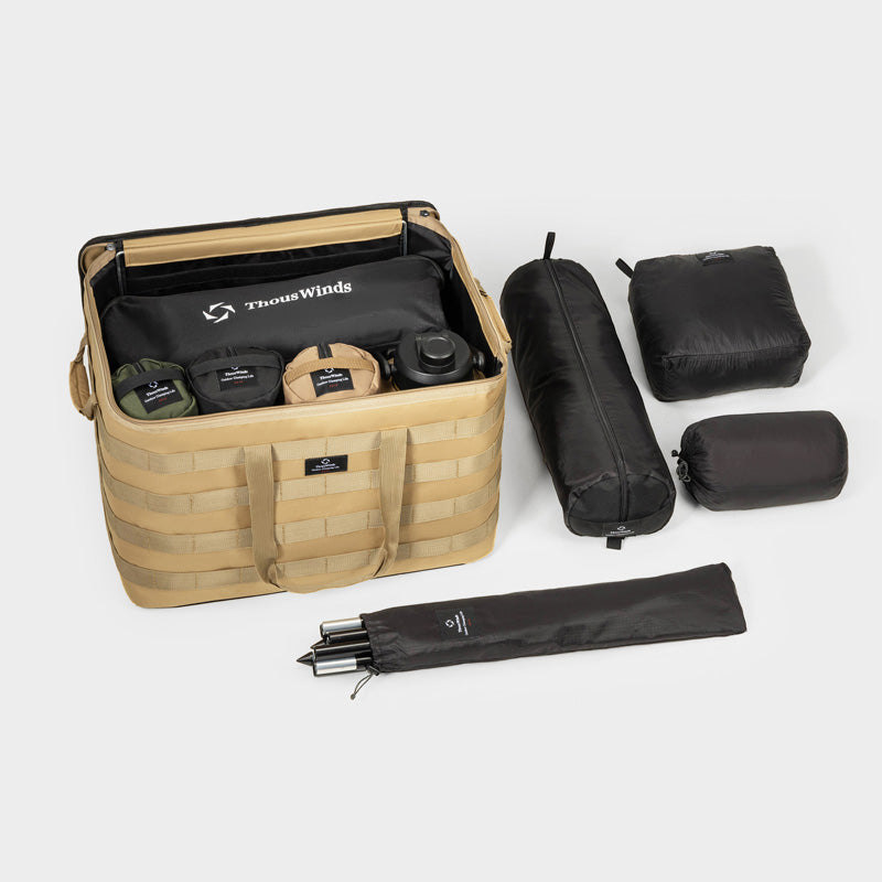 Thous Winds Camping Tactical Organiser S - Khaki