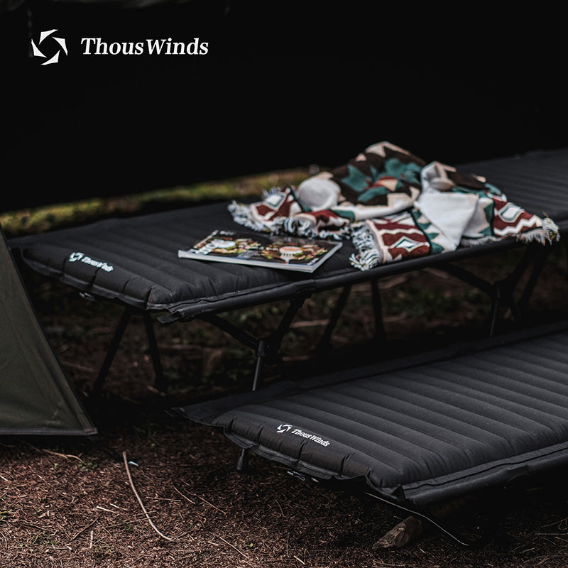 Thous Winds Air Mattress Cot - Black