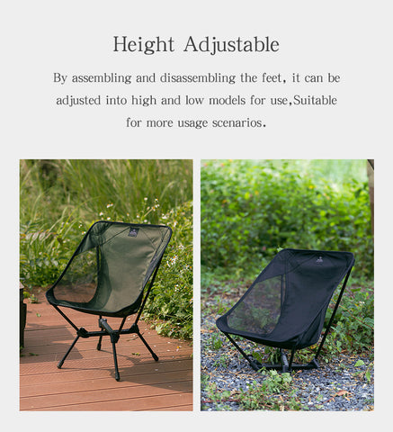 Thous Winds High and Low Moon Chair - Olive Green