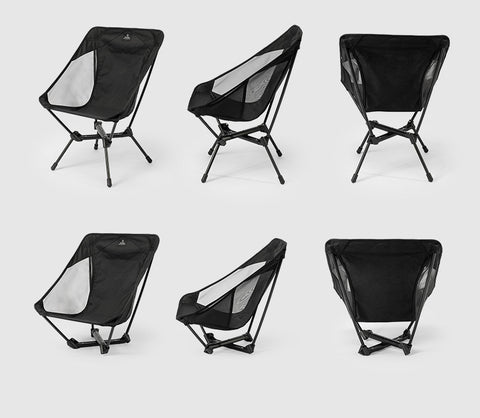 Thous Winds High and Low Moon Chair - Black