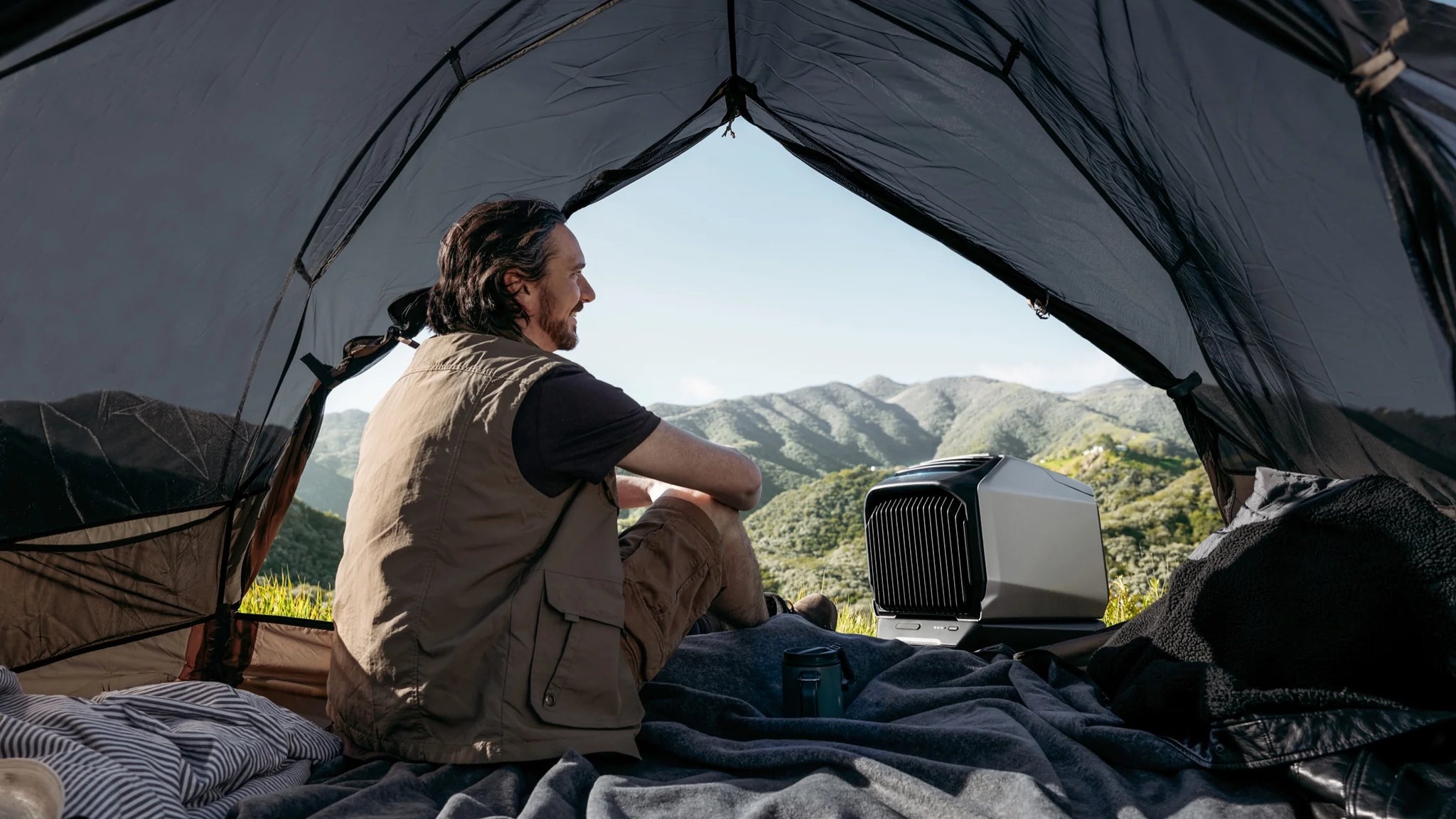 EcoFlow WAVE 2 Portable Air Conditioner with Battery Combo