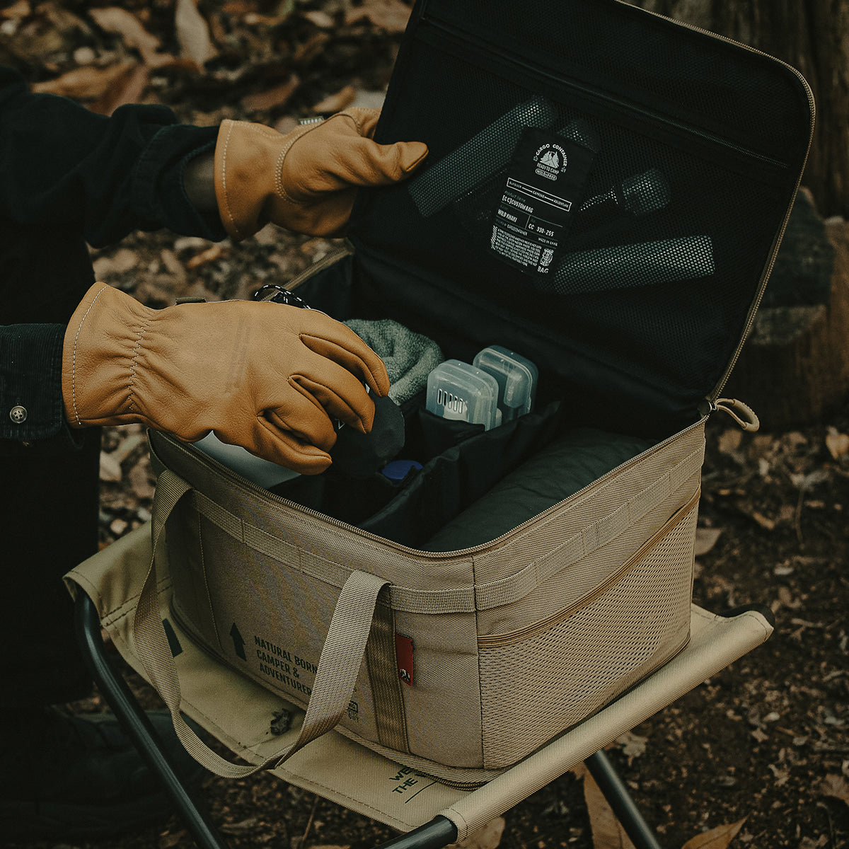 Cargo Container Custom Bag M - Khaki