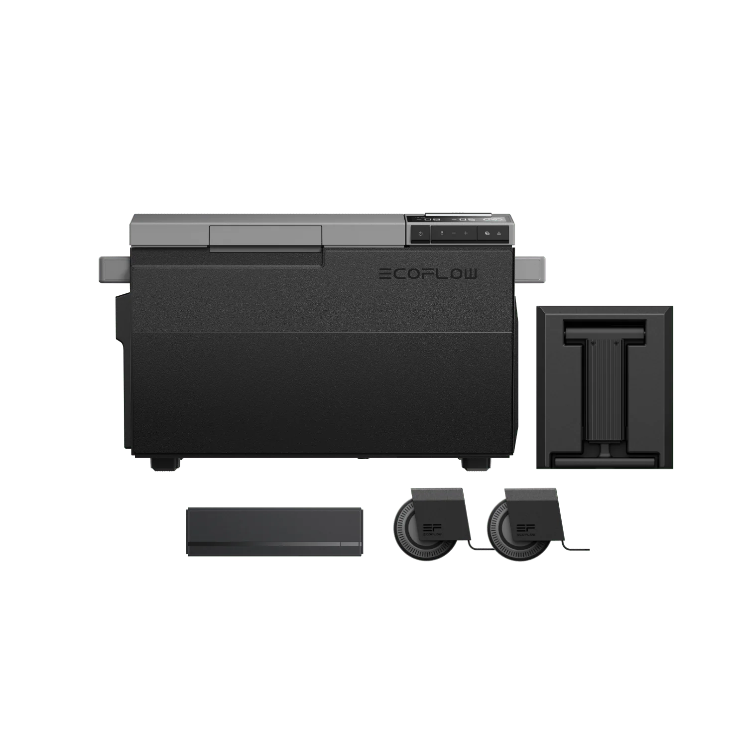 EcoFlow Glacier + Battery (With Wheel and Pulley)