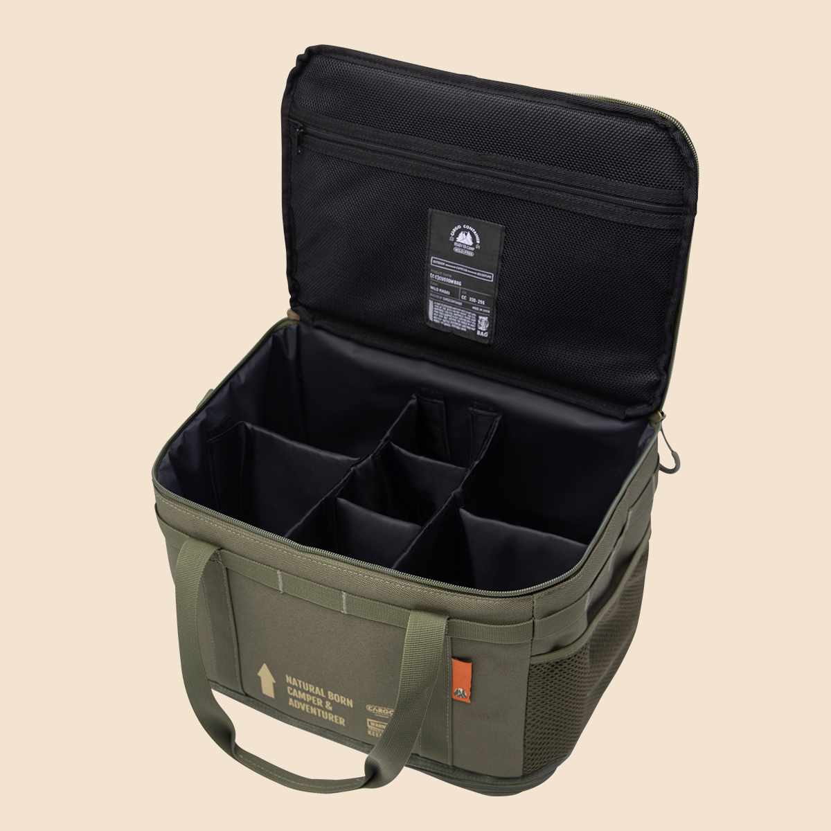 Cargo Container Custom Bag M - Khaki