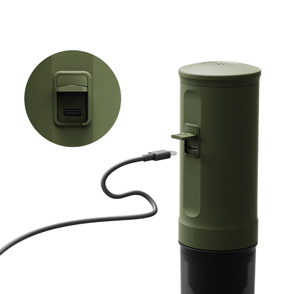 Outin Nano Portable Espresso Machine - Forest Green