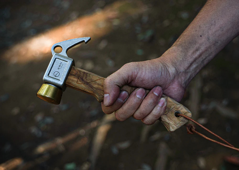 ZEN Camps Peg Hammer - Olive wood, Oil Stain