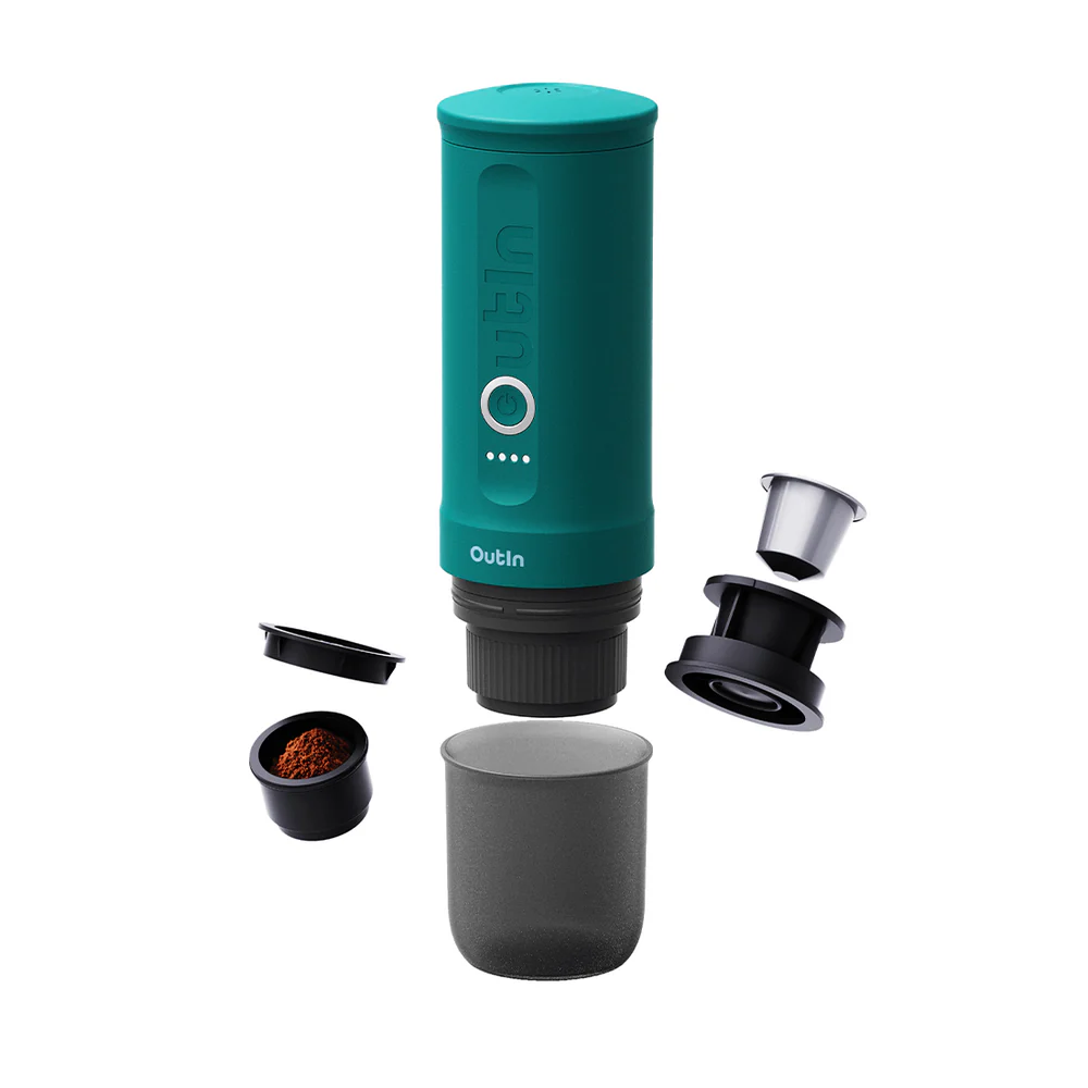 Outin Nano Portable Espresso Machine - Outin Teal