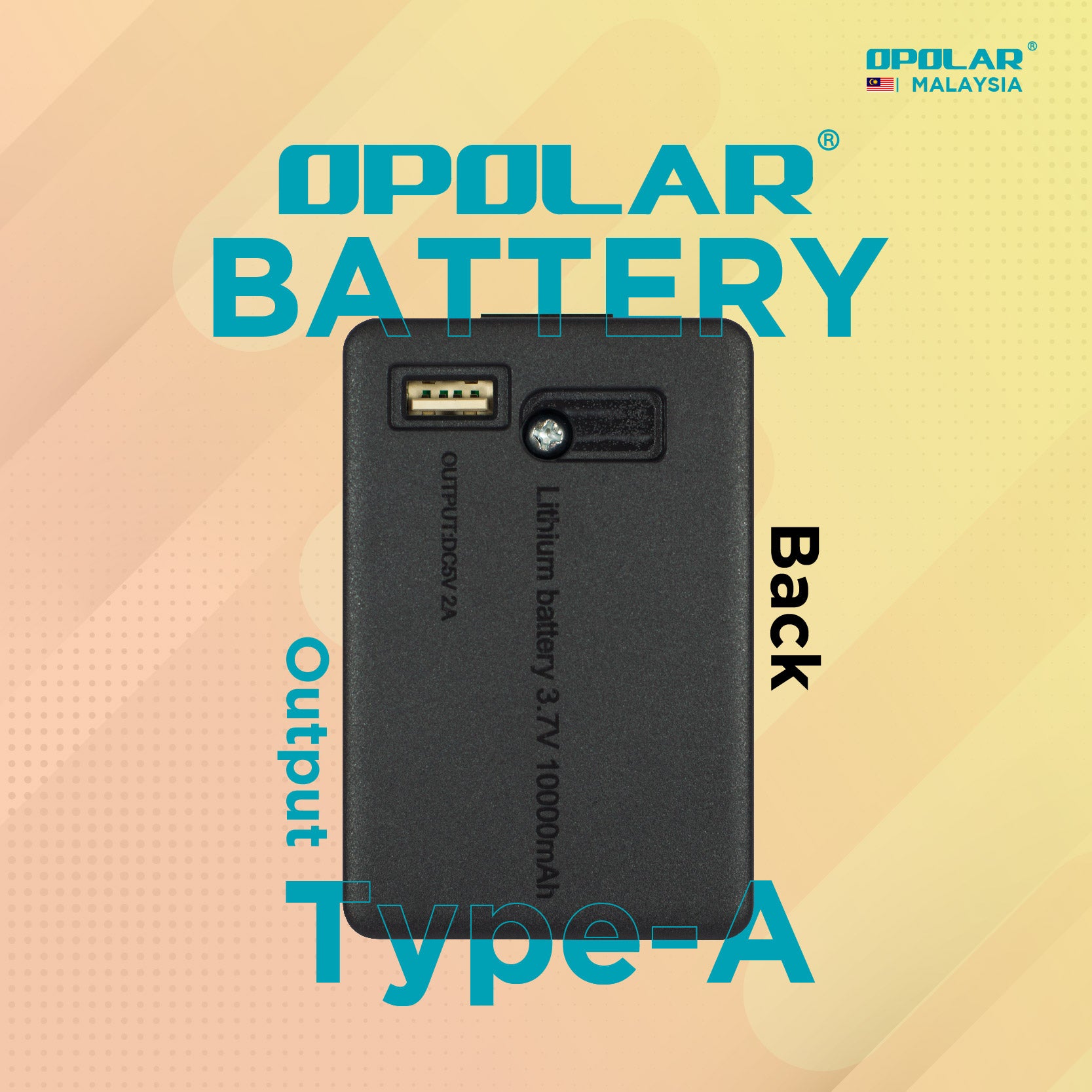 Opolar 10,000mAh Rechargeable Battery & Power Bank