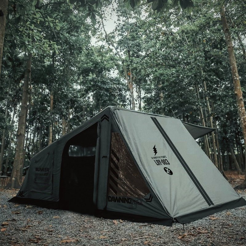 Dawning Fire Bunker 2-4 person Tent - Black