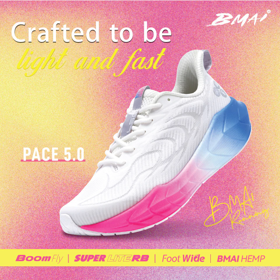 BMAI PACE 5.0 WOMEN - GREENGREY (FOR INTERMEDIATE RUNNER)