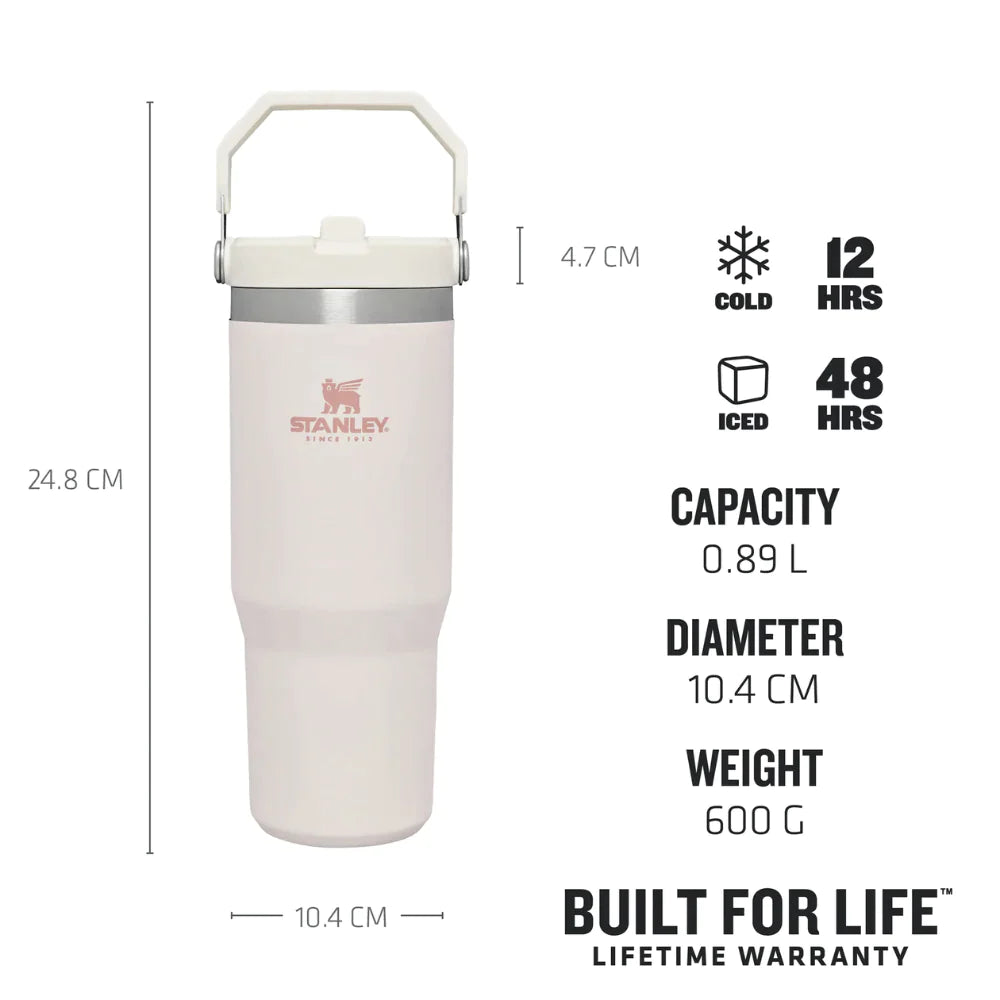 Stanley Adventure Classic Iceflow Flip Straw 30oz Tumbler - Cream