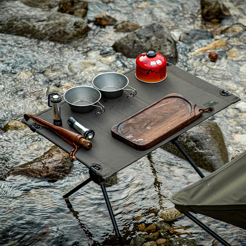 OneTigris Worktop Portable Camping Table - Black