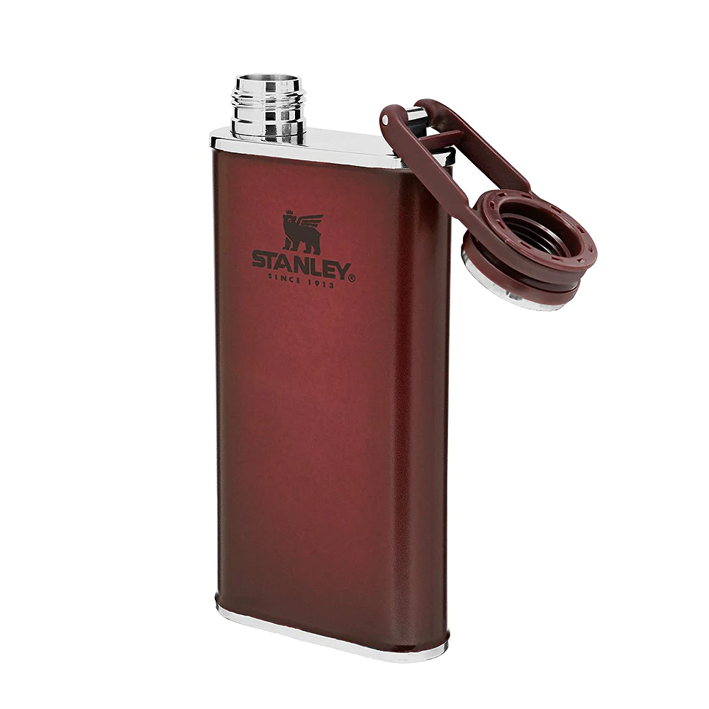 Stanley Classic Easy Fill 8oz Wide Mouth Flask - Wine