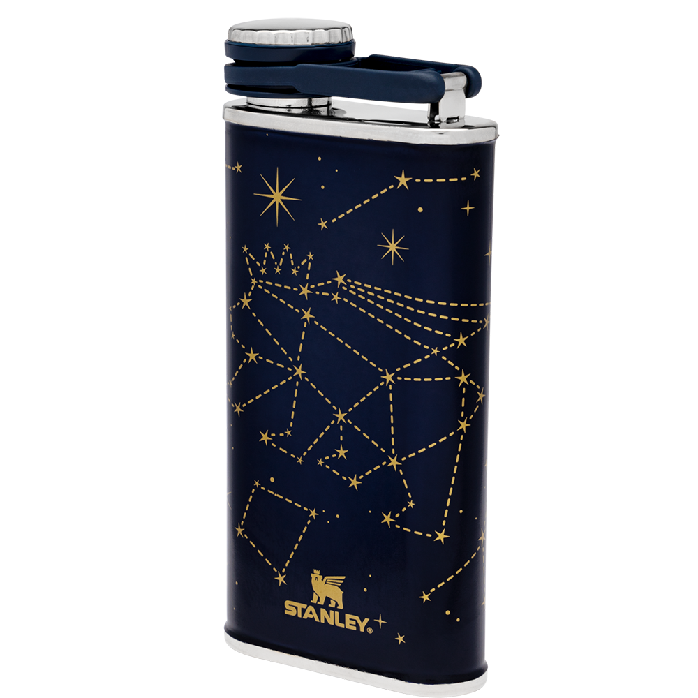 Stanley Classic Easy Fill 8oz Wide Mouth Flask - Stargazing