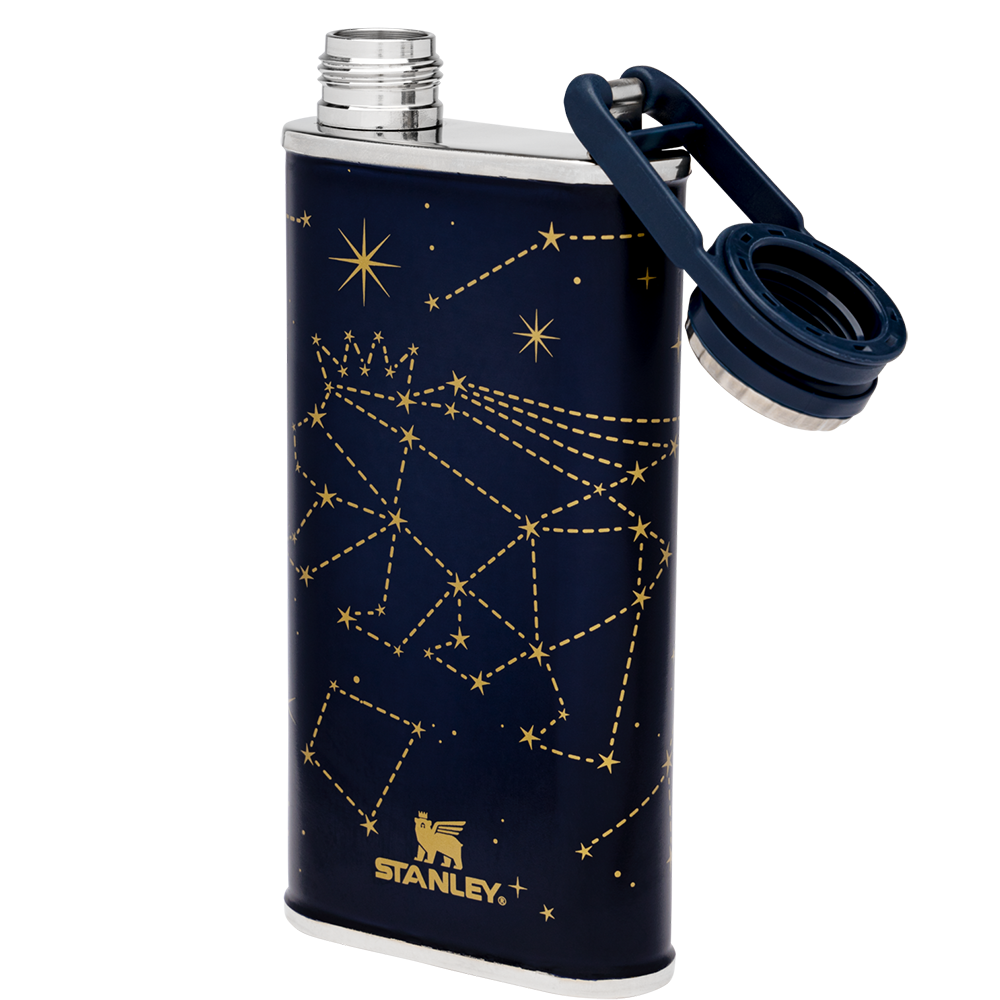 Stanley Classic Easy Fill 8oz Wide Mouth Flask - Stargazing