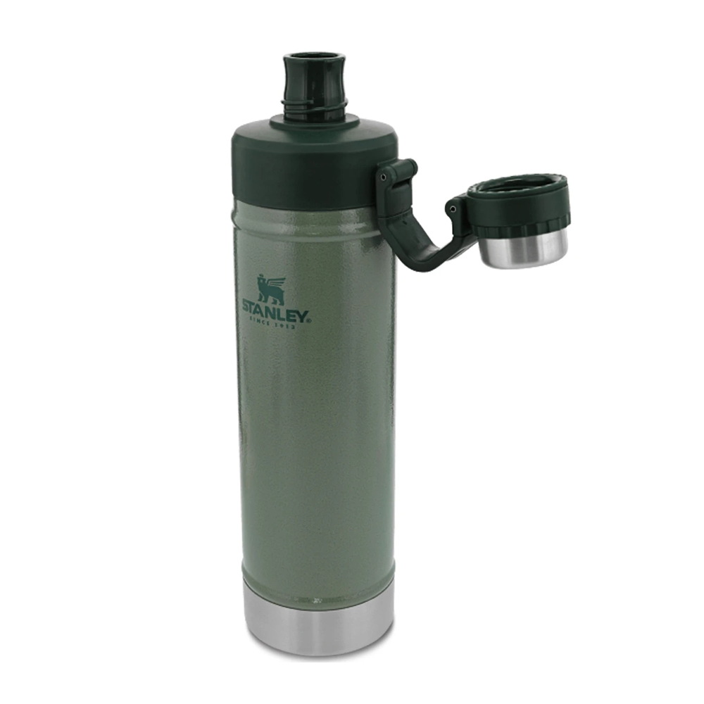 Stanley Classic Vaccum Water Bottle 20oz Hammertone Green