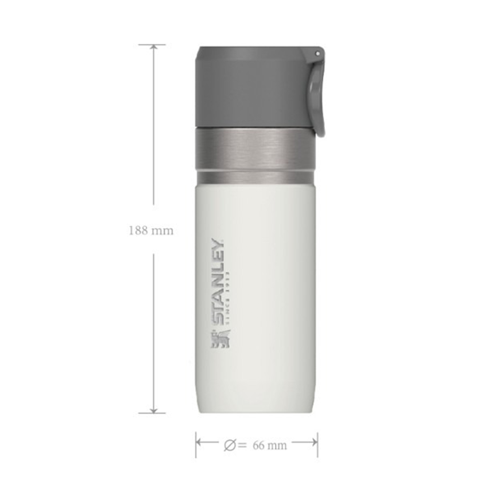 Stanley Go Vacuum Bottle Stainless Steel 370ml - Matte Black