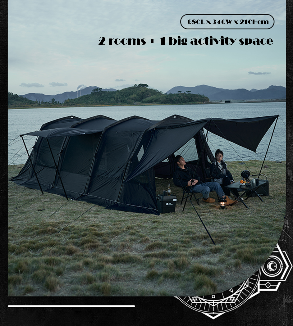 Mobi Garden Lan Sheng 4 ( 70D ) 8 person tent