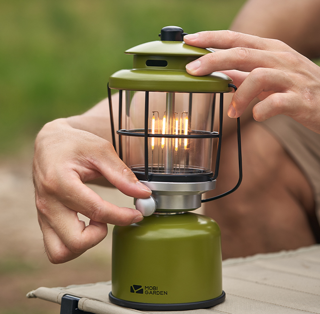 Mobi Garden Xing Xiu Retro Camp Light - Army Green