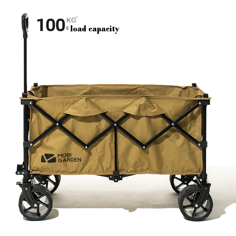 Mobi Garden Yun Ji Folding Cart S2 - Olive Green