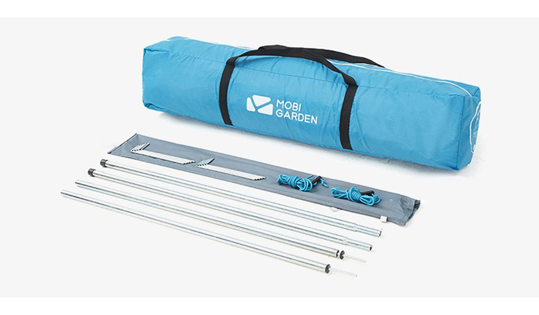 Mobi Garden Ling Dong 145 Space 4 person tent - Sky Blue