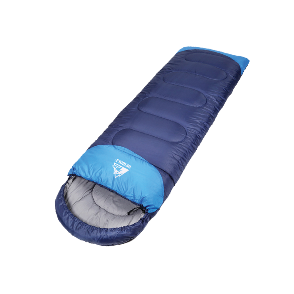 Hewolf Camping Sleeping Bag - Dark Blue