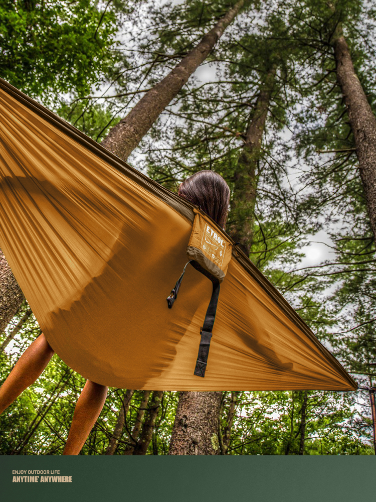 Etrol Toucan Hammock 2 person - Army Green Brown