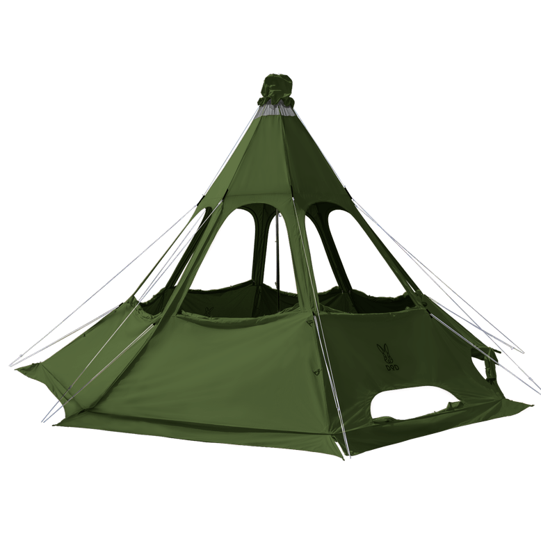 DoD Renkon 5-10 person Tent 2L - Khaki