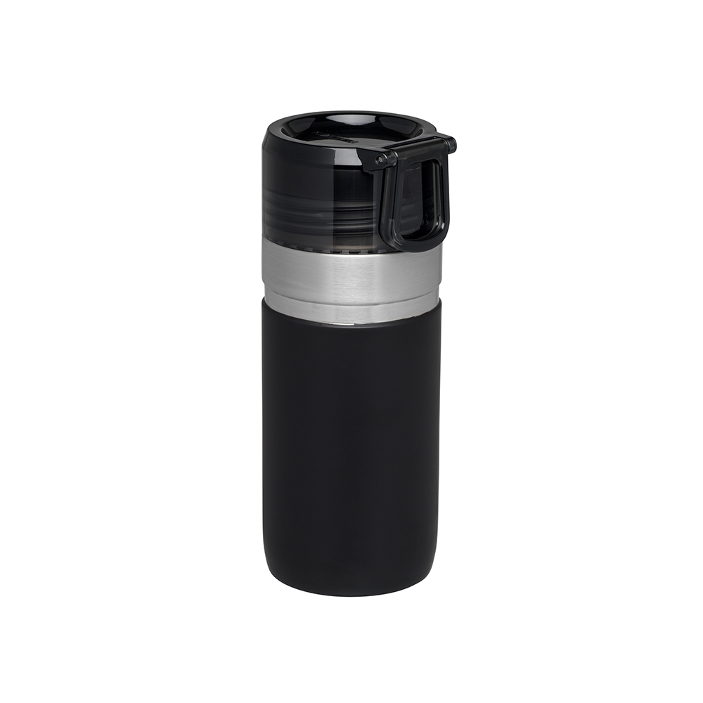 Stanley Go Series Vacuum Bottle With Flow Direct 16oz - Matte Black